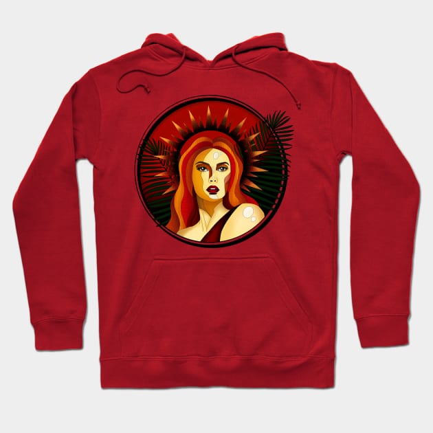 Goddess Of Fire Hoodie by DoniGR